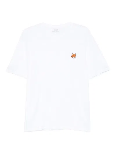 MAISON KITSUNÉ MAISON KITSUNE' FOX HEAD COTTON T-SHIRT