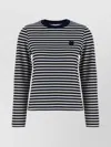Maison Kitsuné Bold Fox Head Sweaters And Cardigans Blue
