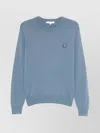 Maison Kitsuné Fox Head Crew Neck Wool Jumper