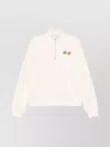 Maison Kitsuné Double Bold Fox Head Half Zip Comfort Sweatshirt
