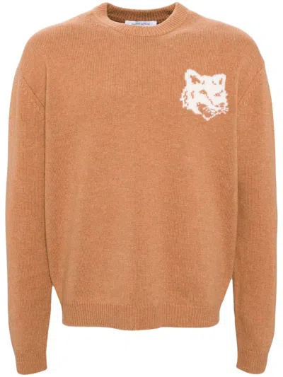 Maison Kitsuné Sweaters In Sequoia