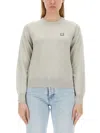 Maison Kitsuné Knitted Fox Head Sweater