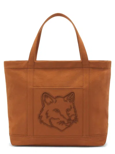 Maison Kitsuné Fox Head Large Shopper Bag