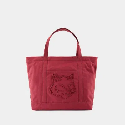 Maison Kitsuné Fox Head Large Shopper Bag