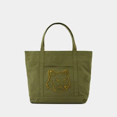 Maison Kitsuné Fox Head Large Shopper Bag