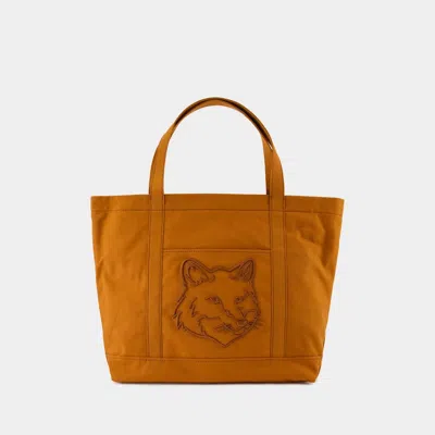 Maison Kitsuné Fox Head Large Shopper Bag