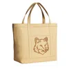 MAISON KITSUNÉ MAISON KITSUNÉ FOX HEAD LARGE TOTE