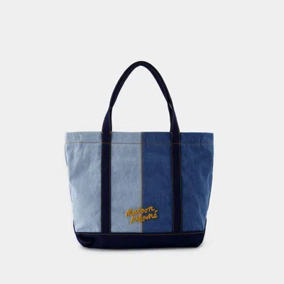 Maison Kitsuné Fox Head Medium Shopper Bag