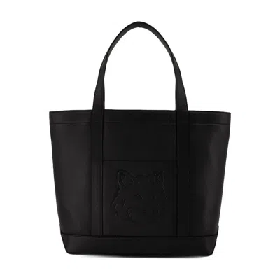 Maison Kitsuné Fox Head Medium Shopper Bag
