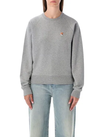 MAISON KITSUNÉ FOX HEAD PATCH ADJUSTED SWEATSHIRT