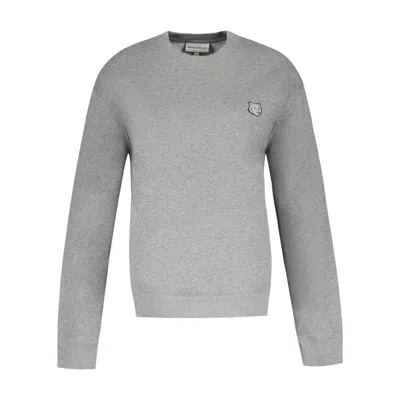 MAISON KITSUNÉ MAISON KITSUNÉ FOX HEAD PATCH COMFORT SWEATSHIRT