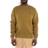 Maison Kitsuné Khaki Bold Fox Head Sweatshirt In Green