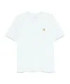 Maison Kitsuné Fox Head-patch T-shirt In White