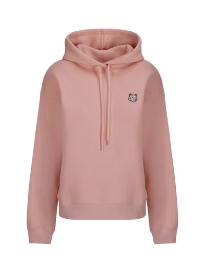 MAISON KITSUNÉ MAISON KITSUNÉ FOX HEAD PATCH DRAWSTRING HOODIE