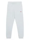 Maison Kitsuné Fox Head Patch Jog Pants In Blue