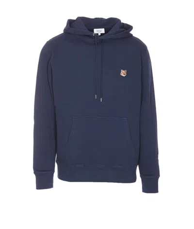 MAISON KITSUNÉ FOX HEAD PATCH REGULAR HOODIE