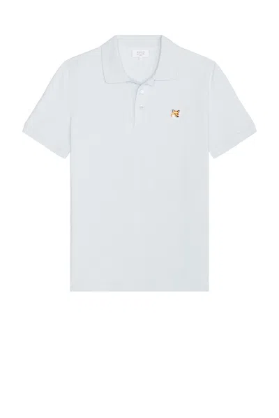 MAISON KITSUNÉ FOX HEAD PATCH REGULAR POLO
