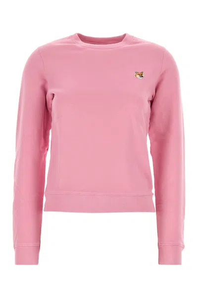 MAISON KITSUNÉ FOX HEAD PATCH REGULAR SWEATSHIRT-M ND MAISON KITSUNE FEMALE