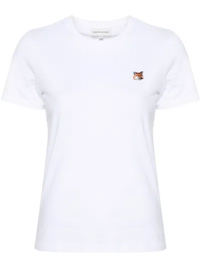MAISON KITSUNÉ MAISON KITSUNÉ FOX HEAD PATCH REGULAR TEE SHIRT