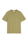 Maison Kitsuné Fox Head Patch Regular Tee-shirt In Canvas