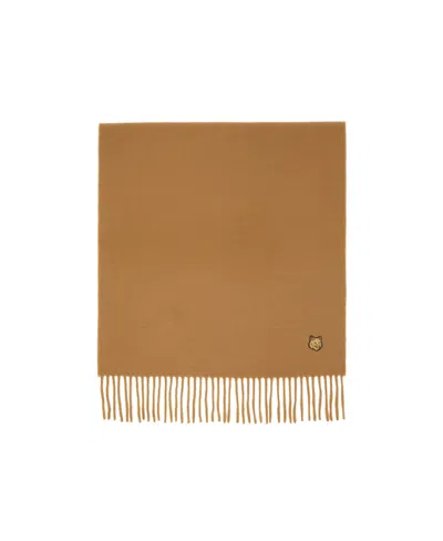 Maison Kitsuné Fox Head Patch Scarf