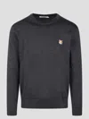 Maison Kitsuné Black Fox Head Long Sleeve T-shirt