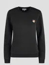 Maison Kitsuné Speedy Fox Comfortable Sweatshirt In Black