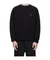 Maison Kitsuné Black Bold Fox Head Patch Oversized Sweatshirt In Black