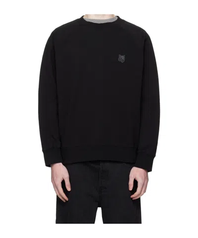 MAISON KITSUNÉ FOX-HEAD PATCH SWEATSHIRT