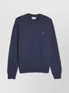 Maison Kitsuné Fox Head Patch Sweatshirt Comfort In Blue