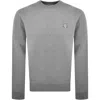 Maison Kitsuné Maison Kitsune Fox Head Patch Sweatshirt Grey In Grey