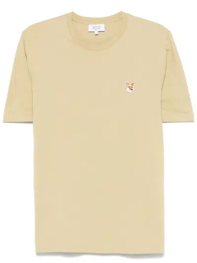 MAISON KITSUNÉ FOX HEAD-PATCH T-SHIRT