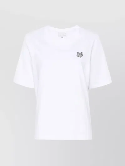 Maison Kitsuné Fox Head Patch T-shirt Shirt Comfort