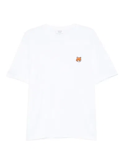 MAISON KITSUNÉ FOX-HEAD PATCH T-SHIRT
