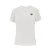 Maison Kitsuné Fox Head-patch T-shirt In White