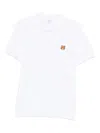 Maison Kitsuné T-shirt In Cotone Bianco Uomo In White