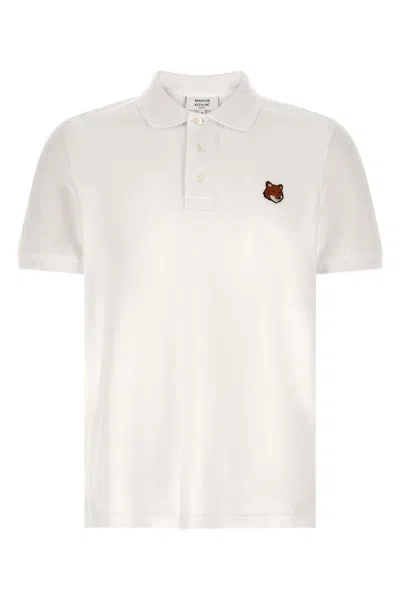 Maison Kitsuné Fox Head Polo Shirt In Multi