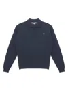 Maison Kitsuné Polo In Lana Merino