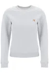 Maison Kitsuné Fox Head Patch Regular Sweatshirt In Grey