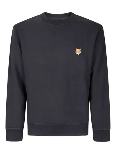 MAISON KITSUNÉ FOX HEAD REGULAR FIT SWEATSHIRT