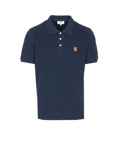 MAISON KITSUNÉ FOX HEAD REGULAR POLO
