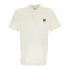 Maison Kitsuné Fox Head Regular Polo In White