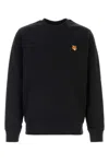 Maison Kitsuné Maison Kitsune Fox Head Regular Sweatshirt In Black