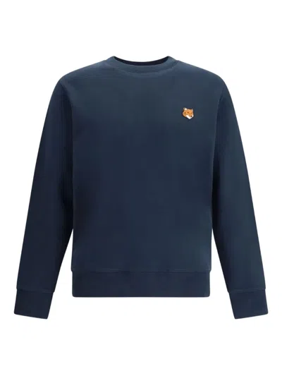 MAISON KITSUNÉ FOX HEAD REGULAR SWEATSHIRT