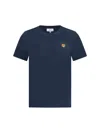 Maison Kitsuné Navy Fox Head T-shirt In Blue
