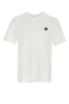 Maison Kitsuné Maison Kitsune Fox Head Regular Tee-shirt In White