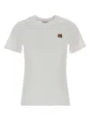Maison Kitsuné Maison Kitsune Fox Head Regular Tee-shirt In White