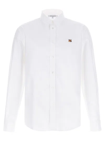 Maison Kitsuné Fox Head Shirt In White