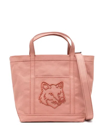 Maison Kitsuné Fox Head Small Shopper Bag