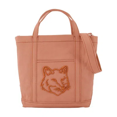 Maison Kitsuné Fox Head Small Shopper Bag